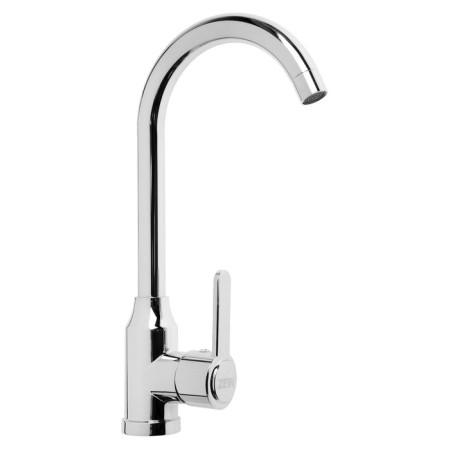 Kitchen mixer Zein Z3701, swing pour 26 cm high, ABS plastic, chrome-3