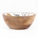 Wooden bowl with a pattern inside 250 ml