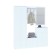The hallway "VSh-4", 600 × 206 × 728 mm, white color