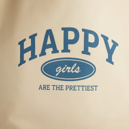 Bag Schoper Happy Girl, 40x12x38, beige color-5