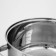 A set of stainless steel pots “Grette”, 3 subjects: 2.3 l, 3.2 l, 4.2 l, covers