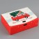 Box folding double -sided "New Year stories", 16.5 x 12.5 x 5 cm, without tape, New Year