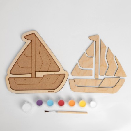 Wood painting "Ship", picture-2