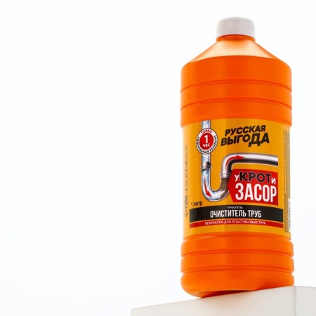 Pipe purifier, turbogel, 1000 ml, Russian benefit-1