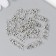 Decor for creativity Metal "Inscription. Rock" silver 0.6x2.2 cm