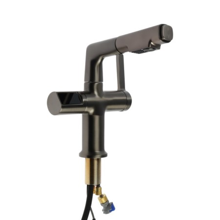 Zein Z3782 kitchen mixer, temperature screen, exhaust spout, height 18-25 cm, 2 modes-3