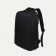 Set of men's backpack on a zipper with USB, external pocket, cosmetic bag, bag, black color