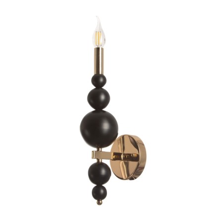 Sconces "Siena" 1he14 40W black and gold 12x17x40 cm