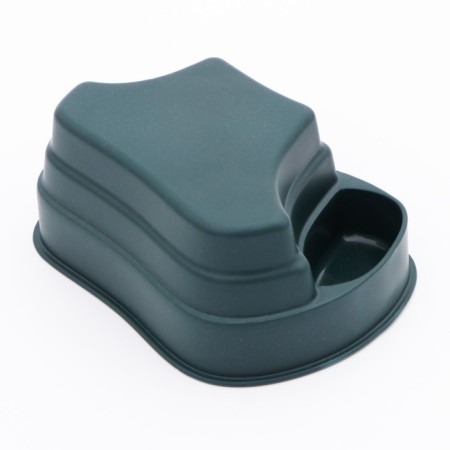 Multifunctional shelter for reptiles, 11.5 x 16.6 x 7 cm, green-2