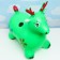 Toy - Children's "Deer" rubber inflatable, 50x27cm, green