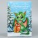 Folding box "Happy New Year", dragon, 16 x 23 x 7.5 cm, new year