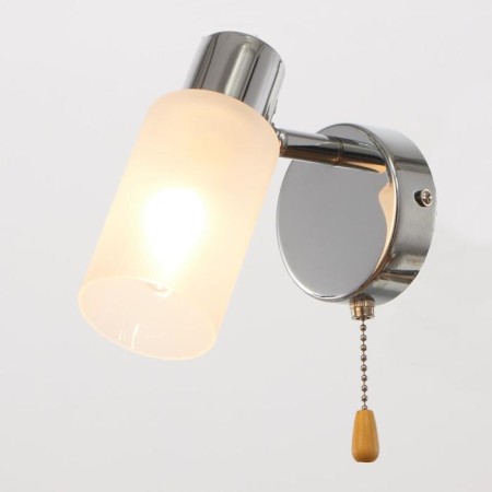 Bra with switch 59384/1 E14 40W chrome 15x8x13 cm-1
