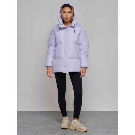 Winter jacket, size 50, purple color-4