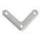ZAG-50 square, zinc, in packaging 1000 pcs.