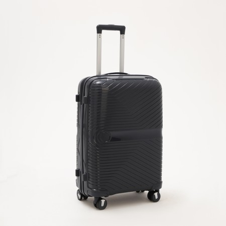 Middle suitcase 24 ", lightning department, code castle, 4 wheels, dark gray color-1