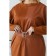 Women's dress, size 54, brown color