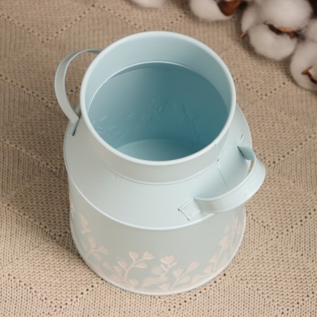 Kashpo - Vase "Landysh" Blue, 10x12x15cm-2