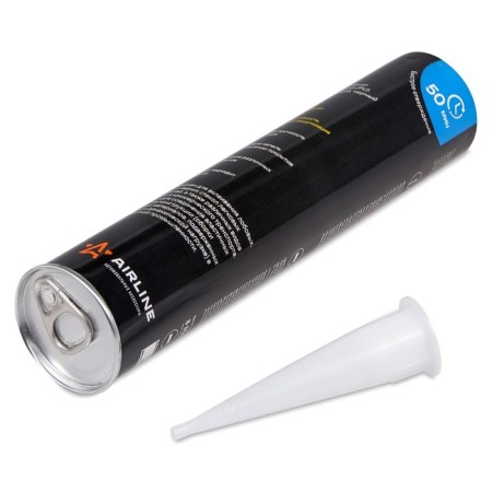 Glue for gluing glasses Airline PU, quickly dry, black, cartridge, 310 ml.-1