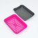 Medium toilet with a mesh of 36 x 26 x 6.5 cm, Magenta/Gray