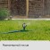 Circular spray, 29 cm, under connector, peak, plastic, Greengo