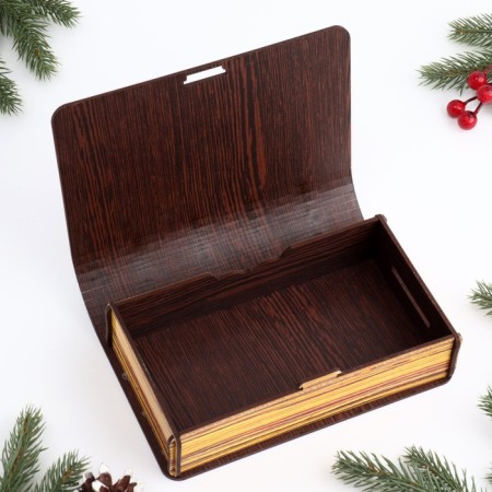 Box book New Year's Complex, 20x13x5 cm-3