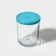 Glass form for storing products, 410 ml