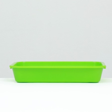 Medium toilet with a mesh of 36 x 26 x 6.5 cm, green-4
