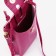 Baby bag on magnet, long belt, fuchsia color