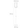 Park lamp Arte Lamp Toronto A1036PA-1BK, E27, 40 W, 13x13x100 cm, black