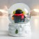 Souvenir Polystone Water Ball "Penguin in a scarf and headphones" 7x6.7x8.8 cm