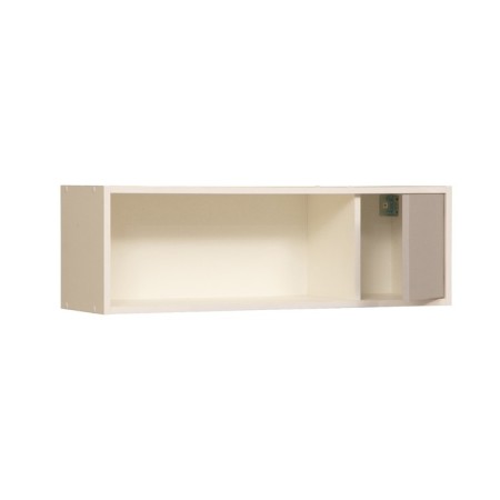 Hinged shelf "Artis" 69.06, 910 × 250 × 285 mm, white / gray color-1