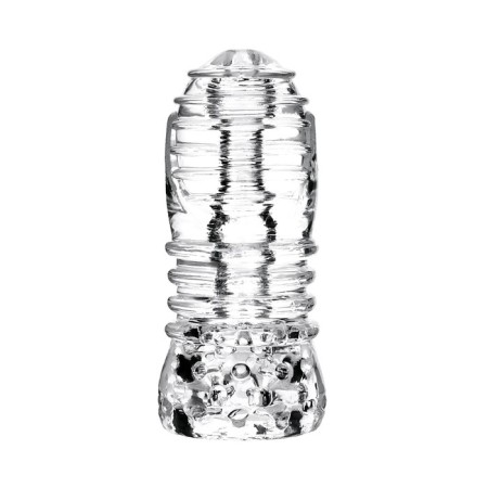 Masturbator Unrealistic Lingam byfa Savitri, TPE, Transparent, 14 cm-1