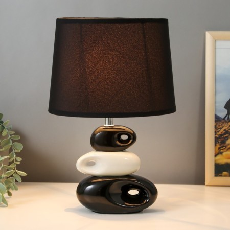 Highway lamp 16876/1RD+WT E14 40W white-black 23x16x34 cm Risalux-1