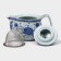 Keramic teapot with a metallic sieve "flowering roses", 350 ml
