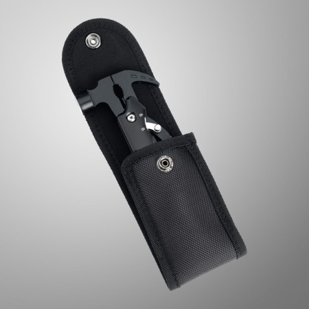 Multitula with pliers and hammer, black-3