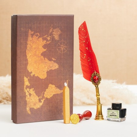 Gift set 5V1 "Relief": Pink Pelnch Pink, Ink, Print, Wax