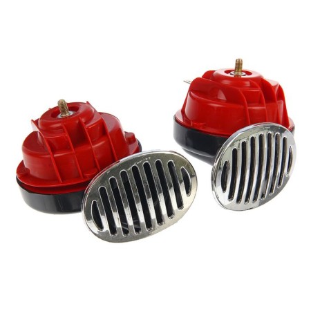 Car signal AVS 2004, 12 V, 410/510 Hz, 115 dB, d = 90 mm, set 2 pcs