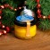 Honey mousse "Happy New Year and Merry Christmas!", With an orange zest, 30 g