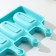 The ice cream uniform “Eskimo Small”, silicone, 21.5 × 12.5 × 2 cm, 4 cells (6.9 × 3.8 cm), Mix color