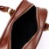 Women's bag made of artificial leather, 24*13*7 cm, brown color