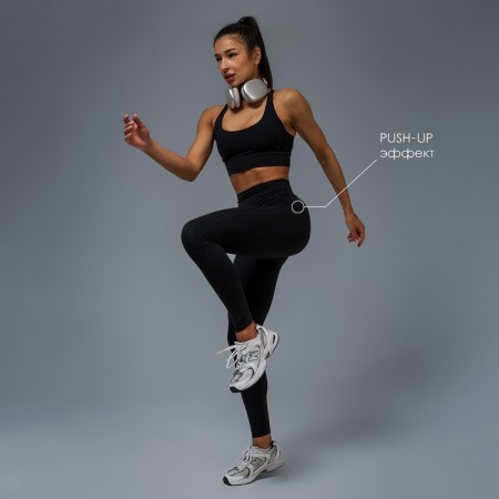 Sports legins sculpt, rr s, black color-4