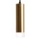 Ceiling light Feron ML1898, IP20, GU10, 35 W, 55x55x200 mm, color gold and black