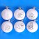 New Year's set for creativity. Christmas balls for coloring "New Year! New Year's miracles ", 6 pcs, paints