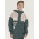 Sweatshirt for boys, height 116 cm, green color
