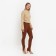 Women's pants, chocolate color, size 48