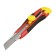 Universal knife "Remocolor", a rubberized case, a screw fixer, reinforced, 18 mm