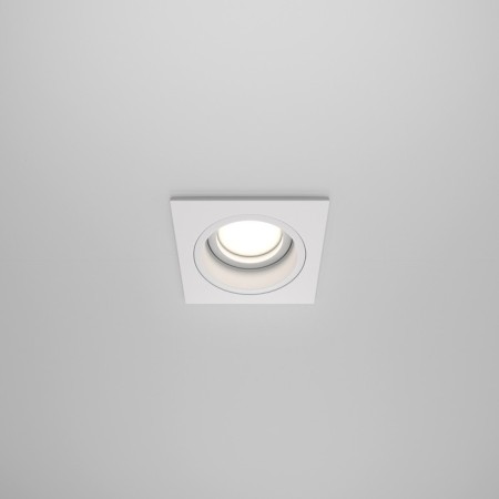 Technical DL026-2-01W, 1x50W, 9.2x9.2x4 cm, GU10, white color, white-3
