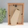 Photo frame pine С14 01/6 wenge 10x15 cm (plastic screen)