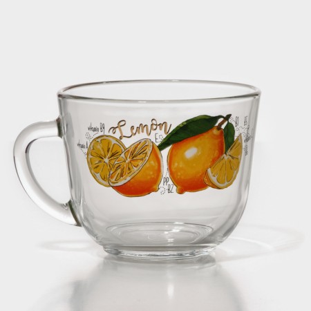 Glass Glass "Useful Fruits", 200 ml, mix-8