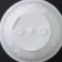 Pot with the pallet "Angara", 300 ml, white color